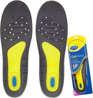 Scholl Linea Benessere Dei Piedi Gel Activ Work 1 Paio Di Solette Donna