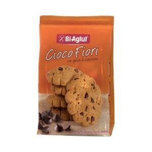 Biaglut Linea Biscotti Senza Glutine Cioco Fiori Con Gocce Di Cioccolato 200 G