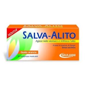 Giuliani Linea Digestione Sana Salva-Alito 30 Compresse Rinfrescanti Arancia
