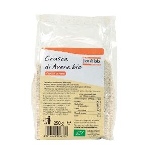 Fior di Loto Crusca Avena Bio 250 Gr