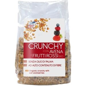 La Finestra sul Cielo Crunchy Con Avena E Frutti Rossi Bio 375 Gr