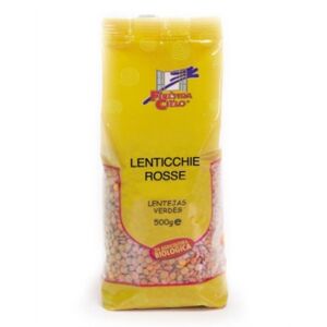 La Finestra sul Cielo Finestra Sul Cielo Linea Legumi E Semi Lenticchie Rosse Decorticate 500 G