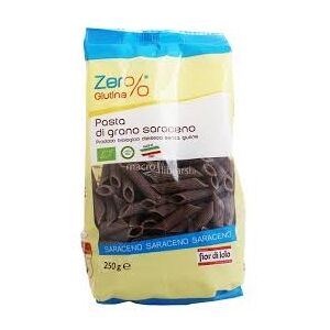 Fior di Loto Penne Zero% Glutine Di Grano Saraceno Integrale 250 Gr