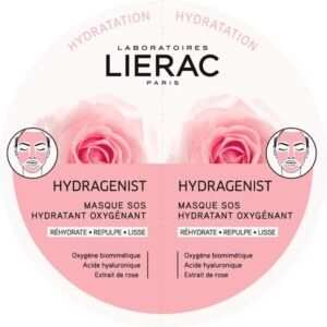 Lierac Linea Hydragenist Duo Mask 2 Maschere Sos Dissetante Idratante Ossigenant