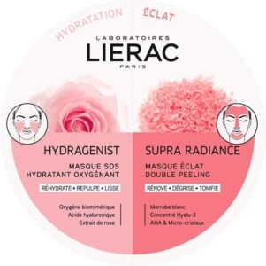 Lierac Linea Hydragenist+supra Radiance Duo Mask 2 Maschere Idratante Illuminant