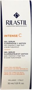 Rilastil Linea Intense C Gel Serum Siero Illuminante Antiox Pelli Sensibili 30ml