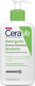 CeraVe Detergente Crema Schiuma Idratante 236ml