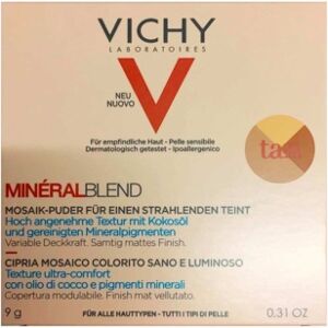 Vichy Make-Up Linea Mineralblend Cipria Mosaico Idratante Uniformante 9 G Medium