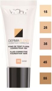 Vichy Linea Dermablend Fond De Teint Fluide Correcteur 16 Ore 30 Ml Colore 25