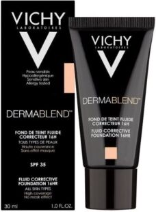 Vichy Make-Up Linea Trucco Dermablend Fondotinta Correttore Fluido 30 Ml 30