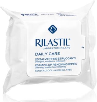 Rilastil Linea Daily Care 25 Salviette Struccanti Delicate Per Pelli Sensibili