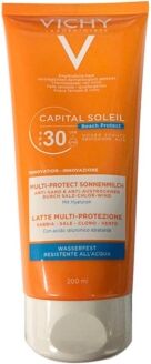 Vichy Linea Capital Soleil SPF30 Latte Solare Multiprotezione Sabbia Vento 200ml