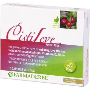 Farmaderbe Cistileve Forte Plus 30 Capsule