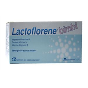 Neo Lactoflorene Bimbi Integratore Alimentare Di Fermenti Lattici 12 Flaconcini