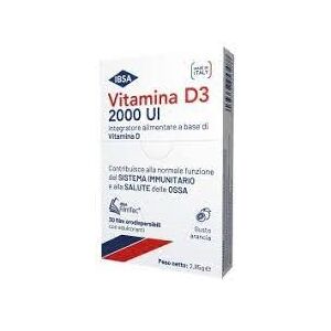 Ibsa Farmaceutici Italia Vitamina D3 Ibsa 2000 Ui 30 Film