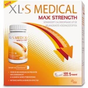 XL-S Medical Xls Medical Linea Controllo Del Peso Max Strenght Integratore 120 Compresse