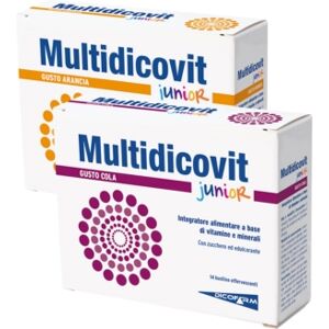 Dicofarm Linea Vitamine E Minerali Multidicovit Junior Integratore 14 Buste Aran