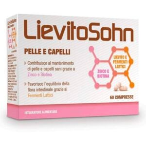 Marco Antonetto Lievitosohn Linea Pelle E Capelli Lievito Birra Integratore Alimentare 60 Cpr