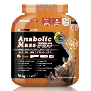 Named Sport Linea Integrazione Sportiva Anabolic Mass Pro Cioccolato Fond 1600 G