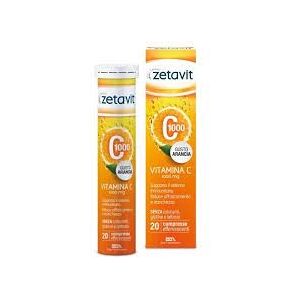 Zeta Farmaceutici Spa Zetavit Vitamina C 1000 Integratore 20 Compresse Effervescenti