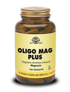 Solgar Oligo Mag Plus Integratore 100 Tavolet
