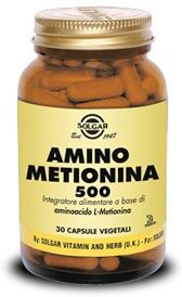 Solgar Amino Metionina Integratore 30 Capsule