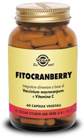 Solgar Fitocranberry Integratore 60 Capsule