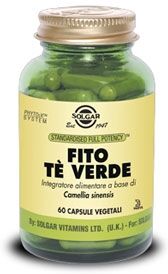 Solgar Fito Tè Verde Integratore 60 Capsule