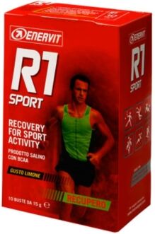 Enervit Sport Linea Recupero R1 Sport Prodotto Salino 10 Bustine Gusto Limone