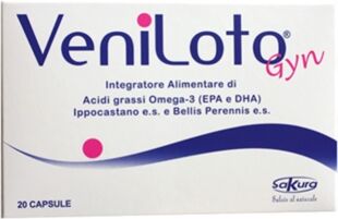 Sakura Linea Circolazione Venosa Veniloto Gyn Integratore Alimentare 20 Capsule