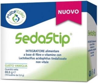 Humana Milte Italia Linea Benessere Gastrointestinale Sedastip Gutso Vaniglia 16 Buste