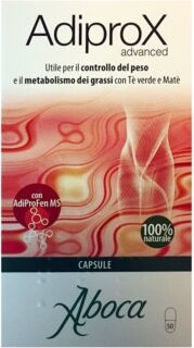 Aboca Linea Controllo Peso Adiprox Advanced Integratore Alimentare 50 Capsule