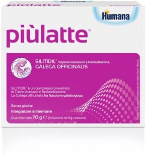 Humana Linea Gravidanza E Allattamento Più Latte Integratore Alimentare 14 Buste