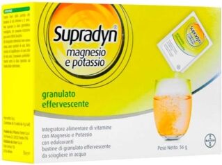 Supradyn Linea Vitamine Minerali Magnesio Potassio Integratore Granulato 24buste