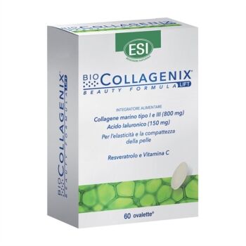 Esi Linea Pelle Sana Antiage Biocollagenix Integratore Alimentare 60 Ovalette