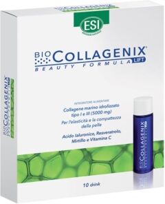 Esi Linea Pelle Sana Antiage Biocollagenix Integratore Alimentare 10 Drink