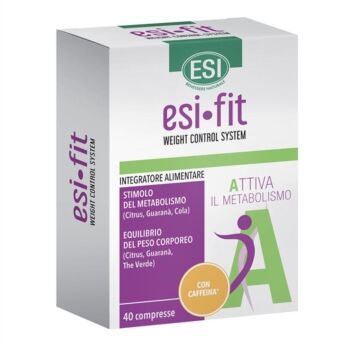 Esi Linea Controllo Del Peso Fit Attiva Caffeina Integratore The Verde 40 Compr