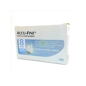 Roche Diabetes Care Italy Accu-Fine Ago G31 8mm 100pz