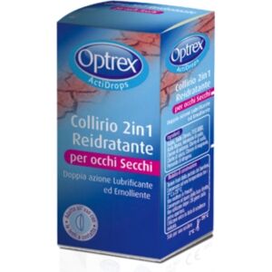 Optrex Linea Salute Dell'Occhio Actidrops 2 In 1 Reidratante Collirio 10 Ml