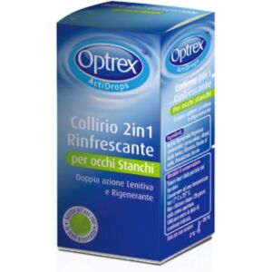 Optrex Linea Salute Dell'Occhio Actidrops 2 In 1 Rinfrescante Collirio 10 Ml