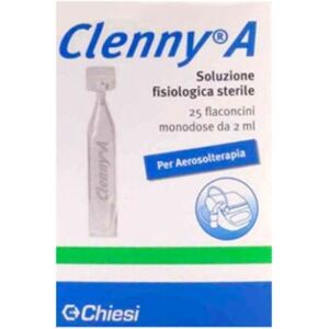 Chiesi Farmaceutici Chiesi Linea Pulizia Del Naso Clenny A Soluzione Fisiologica 25 Flaconcini 2 Ml