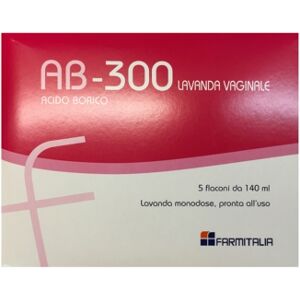 Farmitalia Linea Dispositivi Medici Ab-300 Lavanda Vaginale Lenitiva 5 Flaconi