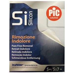 Pikdare Pic Artsana Linea Dispositivi Medici Si Silicone Cerotto Post Operatorio 5x7 5pz