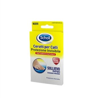 Scholl Linea Calli E Durezze Trattamento Calli 4 Cerotti Protezione Invisibile