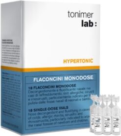 Tonimer Ganassini Linea  Lab Hypertonic Soluzione Ipertonica 18 Fiale 5 Ml