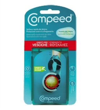 Compeed Linea Protezione Guarigione Vesciche 5 Cerotti Per Pianta Del Piede