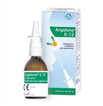 Bracco Linea Dispositivi Medici Argotone 0-12 Igiene Naso Soluzione Spray 20 Ml