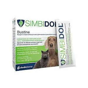 Shedir Pharma Unipersonale Simbidol Integratore Veterinario Cani E Gatti 20 Buste