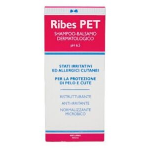 N.B.F. Lanes S.r.l. N.B.F. Lanes Linea Animali Domestici Ribes Pet Shampoo Cani E Gatti 200 Ml