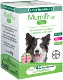 Bayer Veterinaria Bayer Pet Linea Animali Domestici Murnil Tabs Cani Integratore 40 Compresse